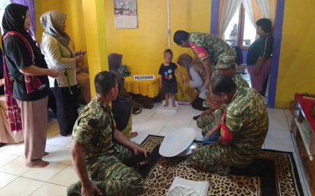 BABINSA DAN BIDAN DESA BERSINERGI DALAM MENJAGA GENERASI BANGSA DARI STUNTING