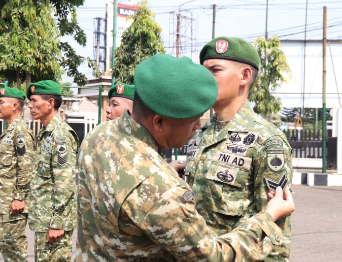 Dandim Banjarnegara Pimpin Kop Raport Kenaikan Pangkat Bintara dan Tamtama