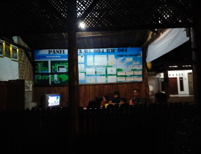 BABINSA KORAMIL 13/ BANJARMANGU LAKSANAKAN PATROLI SISKAMPING
