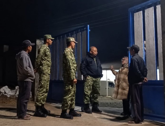Babinsa Koramil 05/Batur Bersama Warga Gelar Patroli Malam, Jaga Keamanan dan Ketertiban Masyarakat