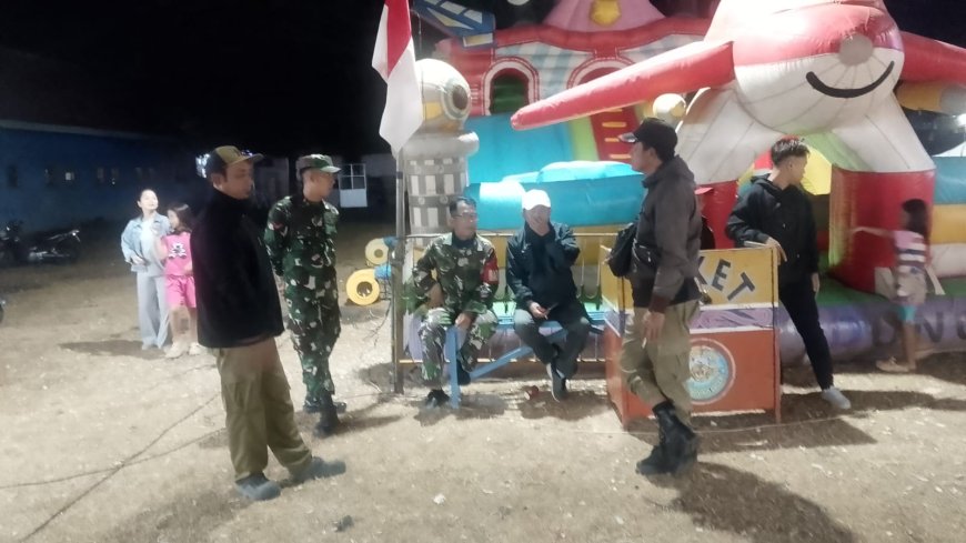 Ciptakan suasana Aman Babinsa patroli di wilayah Koramil 14/Madukara