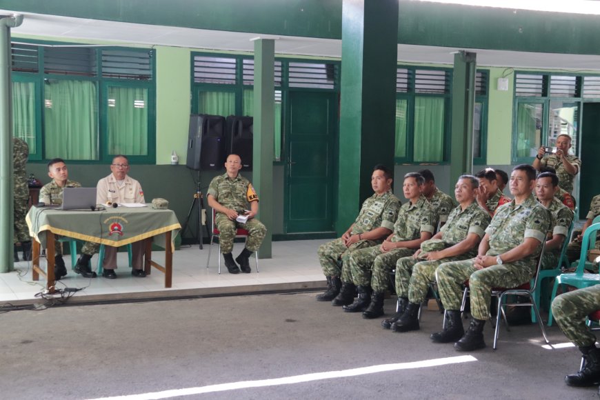 Dandim Banjarnegara Buka Kegiatan Peningkatan Kemampuan Apkowil Tersebar TA 2026